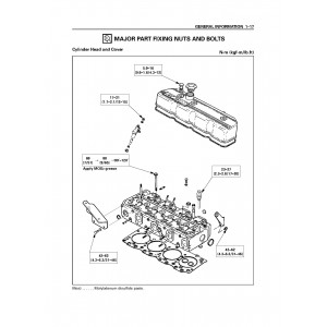 Cummins 4BG1 (Tier2) Diesel Engine set of Service Manuals