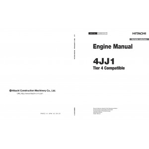 Cummins 4JJ1 (Tier 4 Compatible) Diesel Engine Technical Manual