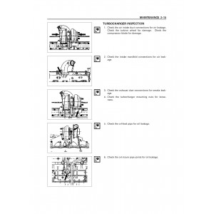 Cummins 6BG1 (Tier 2) Diesel Engine set of Service Manuals