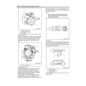 Cummins 4HK1 (GB3 Exhaust Emission Standarts) Diesel Engine set of Service Manuals