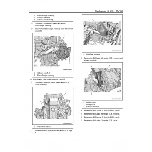 Cummins 4HK1 (Interim Tier 4 Compatible) Diesel Engine set of Service Manuals