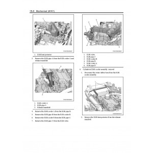 Cummins 4HK1 (Interim Tier 4 Compatible) Diesel Engine set of Service Manuals