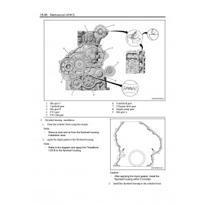 Cummins 4HK1 (Interim Tier 4 Compatible) Diesel Engine set of Service Manuals