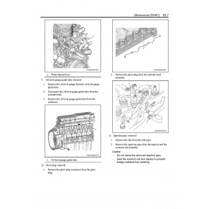 Cummins 6HK1 (GB3 Exhaust Emission Standarts) Diesel Engine set of Service Manuals