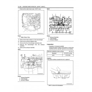 Cummins 4HK1 (Common Rail Type) Diesel Engine set of  Technical Manuals