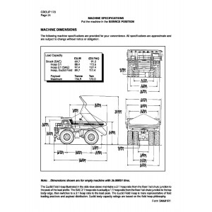 Hitachi EH3000 Rigid Dump Truck set of Service Manuals