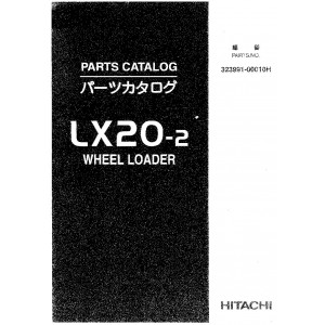 Hitachi LX20-2 Wheel Loader set of Service Manuals