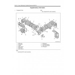 Hitachi Zaxis 250LC-7 and Zaxis 250LCN-7 Crawler Excavator set of Service Manuals