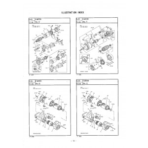 Hitachi Zaxis 180W Wheel Excavator set of Parts Catalogs