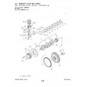 Hitachi Zaxis 350LC-7 and Zaxis 350LCN-7 Crawler Excavator set of Parts Catalogs