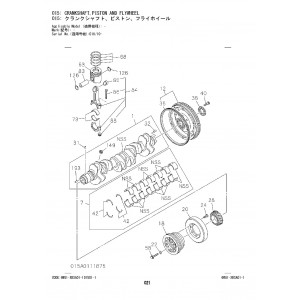 Hitachi Zaxis 870LC-7, Zaxis 890LCH-7 and Zaxis 890LCR-7 Crawler Excavator set of Parts Catalogs