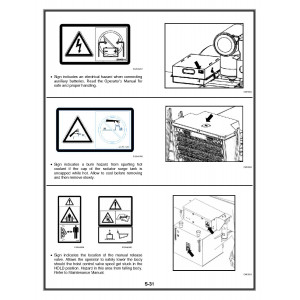 Hitachi EH750-3 Rigid Dump Truck set of Service Manuals