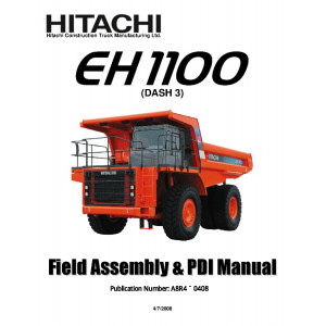 Hitachi EH1100-3 Rigid Dump Truck set of Service Manuals