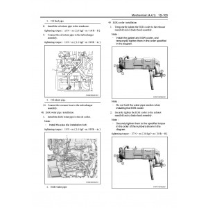 Hitachi Zaxis 135US-6N Crawler Excavator set of Service Manuals