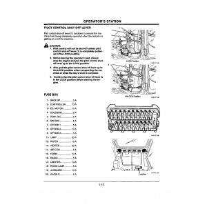 Hitachi EX270LC-5 Crawler Excavator set of Service Manuals