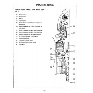 Hitachi EX750-5 and EX800H-5 Crawler Excavator set of Service Manuals