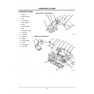 Hitachi EX1200-5 Hydraulic Excavator set of Service Manuals