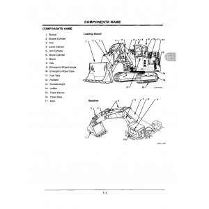 Hitachi EX2500E-5 Electric Excavator set of Service Manuals