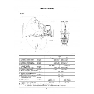 Hitachi Zaxis 27U, Zaxis 30U and Zaxis 35U Compact Excavator set of Service Manuals