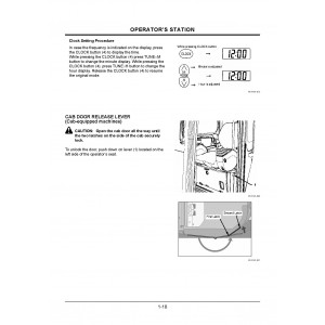 Hitachi Zaxis 30U-2 and Zaxis 35U-2 Compact Excavator set of Service Manuals