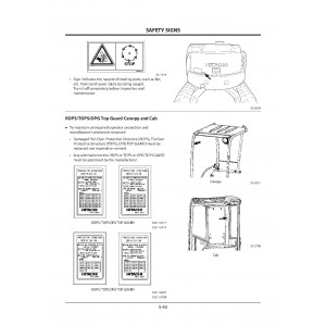 Hitachi Zaxis 48U-3 and Zaxis 52U-3 Compact Excavator set of Service Manuals