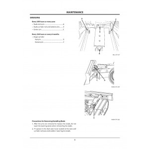 Hitachi Zaxis 35U-3, Zaxis 50U-3 and Zaxis 60USB-3 Hydraulic Angle Blade set of Service Manuals