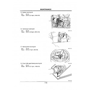 Hitachi LX70-5 and LX80-5 Wheel Loader set of Service Manuals