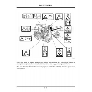 Hitachi EH750-3 Rigid Dump Truck set of Service Manuals