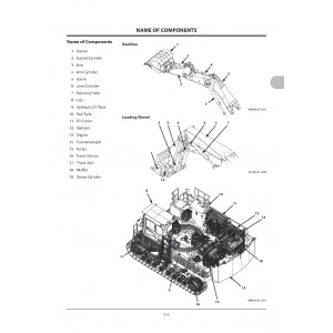 Hitachi EX1200-7 (FCO Cummins engine) Hydraulic Excavator set of Service Manuals