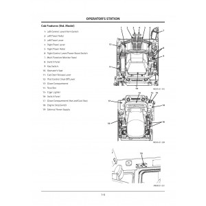 Hitachi EX1200-7 (FCO Cummins engine) Hydraulic Excavator set of Service Manuals