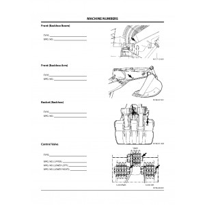 Hitachi EX2600-7B Hydraulic Excavator set of Service Manuals