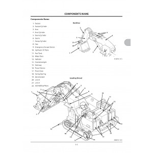 Hitachi EX8000-6B Hydraulic Excavator set of Service Manuals