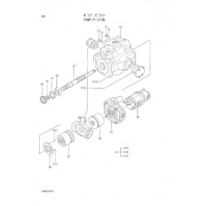 Hitachi EX60WD-2 Wheel Excavator set of Parts Catalogs