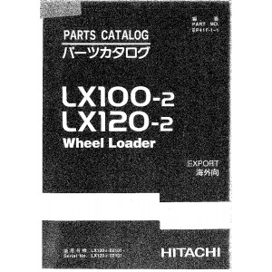 Hitachi LX100-2 Wheel Loader set of Service Manuals