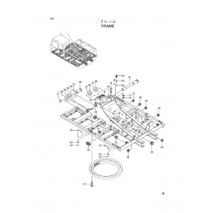 Hitachi EX200-5, EX200LC-5, EX200LC-5 and EX200LCH-5 Compact Excavator set of Parts Catalogs