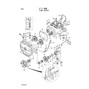 Hitachi EX200-5, EX200LC-5, EX200LC-5 and EX200LCH-5 Compact Excavator set of Parts Catalogs