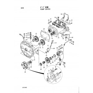 Hitachi EX220-5, EX220LC-5, EX230LC-5, EX230H-5 and EX230LCH-5 Crawler Excavator set of Parts Catalogs