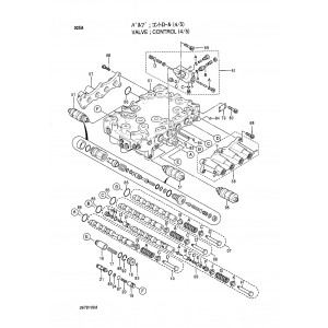 Hitachi EX220-5, EX220LC-5, EX230LC-5, EX230H-5 and EX230LCH-5 Crawler Excavator set of Parts Catalogs