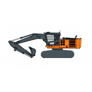 Hitachi Zaxis 260F-FE-6N and Zaxis 260FLC-FE-6N Forestry Excavator set of Service Manuals