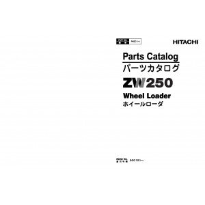 Hitachi Zaxis ZW250 Wheel Loader set of Service Manuals