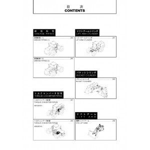 Hitachi Zaxis ZW220 Wheel Loader set of Service Manuals