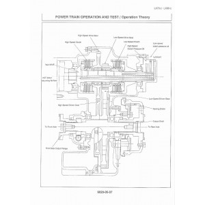 Hitachi LX80-2 and LX80-2C Wheel Loader set of Service Manuals