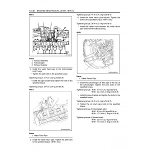 Hitachi Zaxis 210W-3 and Zaxis 220W-3 Wheel Excavator set of Service Manuals