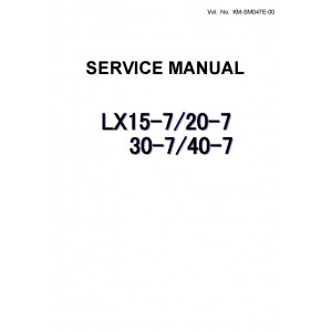 Hitachi LX40-7 Wheel Loader set of Service Manuals