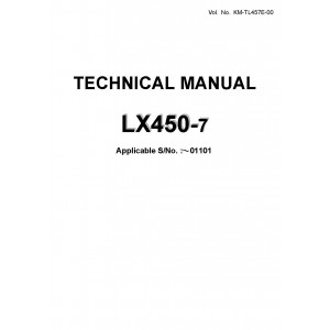 Hitachi LX450-7 Wheel Loader set of Service Manuals