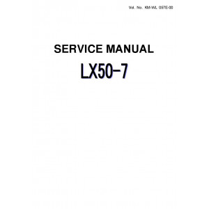 Hitachi LX50-7 Wheel Loader set of Service Manuals