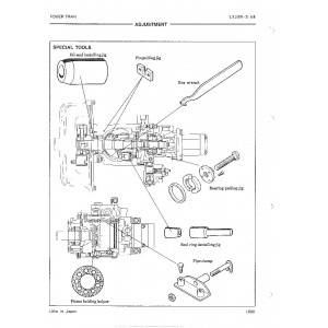 Hitachi LX-20 Wheel Loader set of Service Manuals