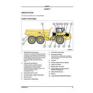 Hitachi AH350-D and AH400-D Articulated Dump Truck set of Service Manuals