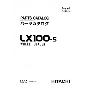 Hitachi LX100-5 Wheel Loader Parts Catalog