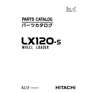 Hitachi LX120-5 Wheel Loader Parts Catalog